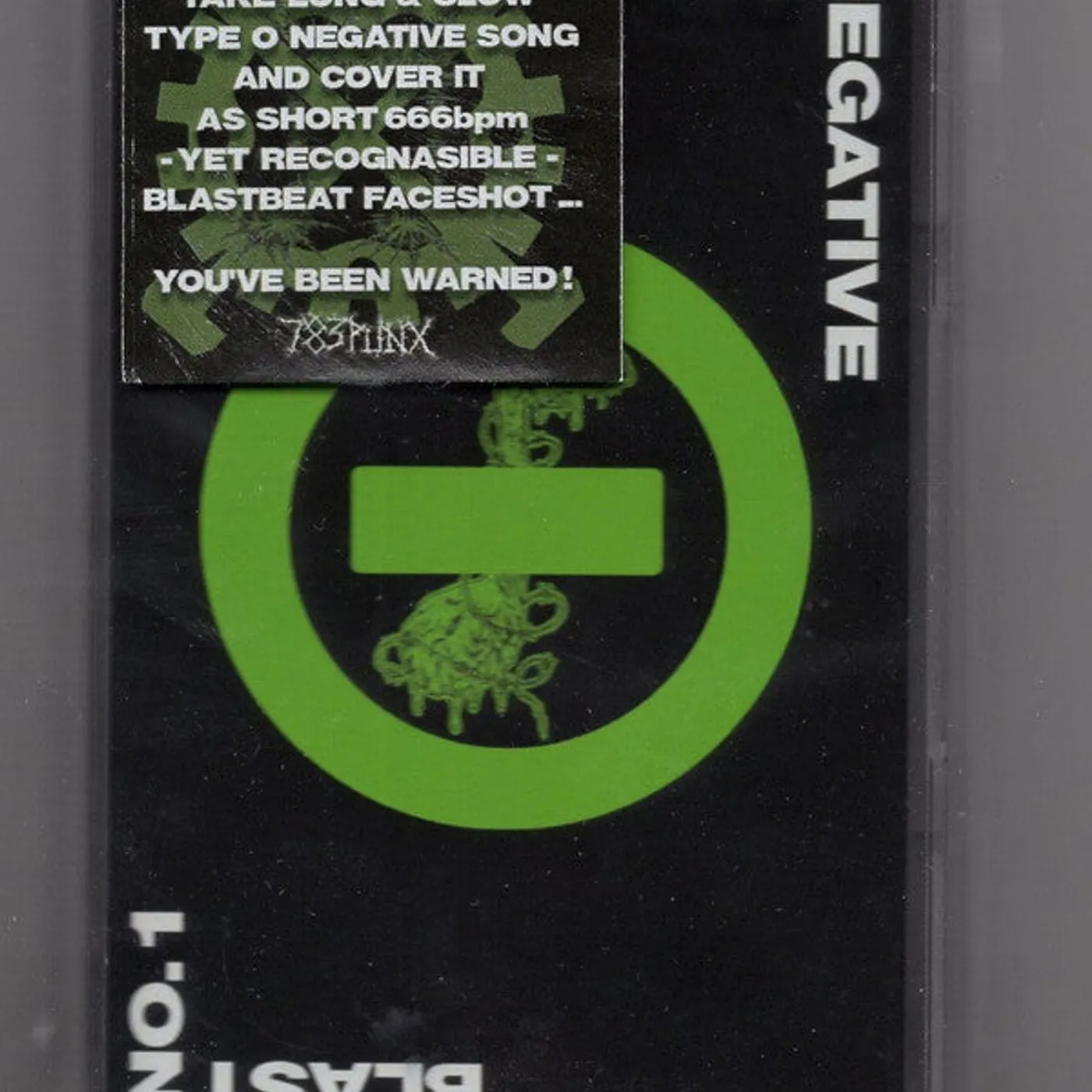 Hellbastard V/a - Blastbeat Tribute To Type O Negative - Blast No. 1 cassette