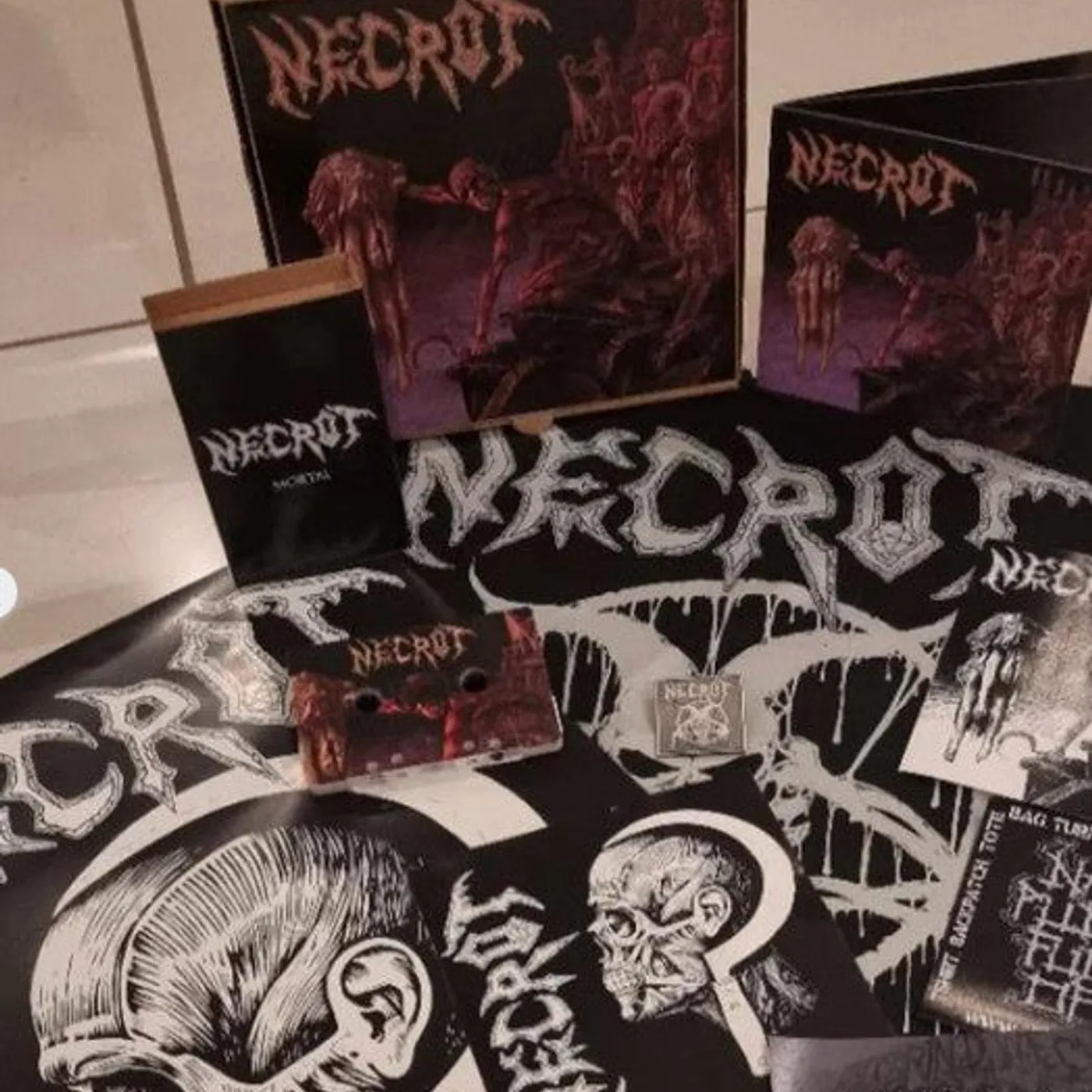  Necrot – Mortal cassette boxset