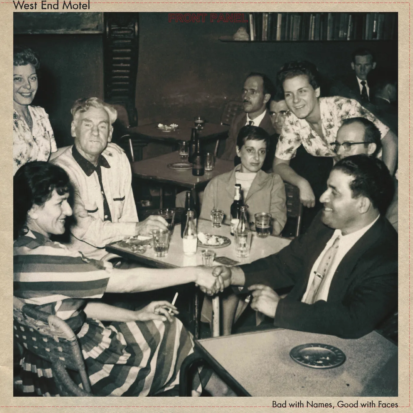 West End Motel - Bad With Names, Good With Faces LP (Vinyl)