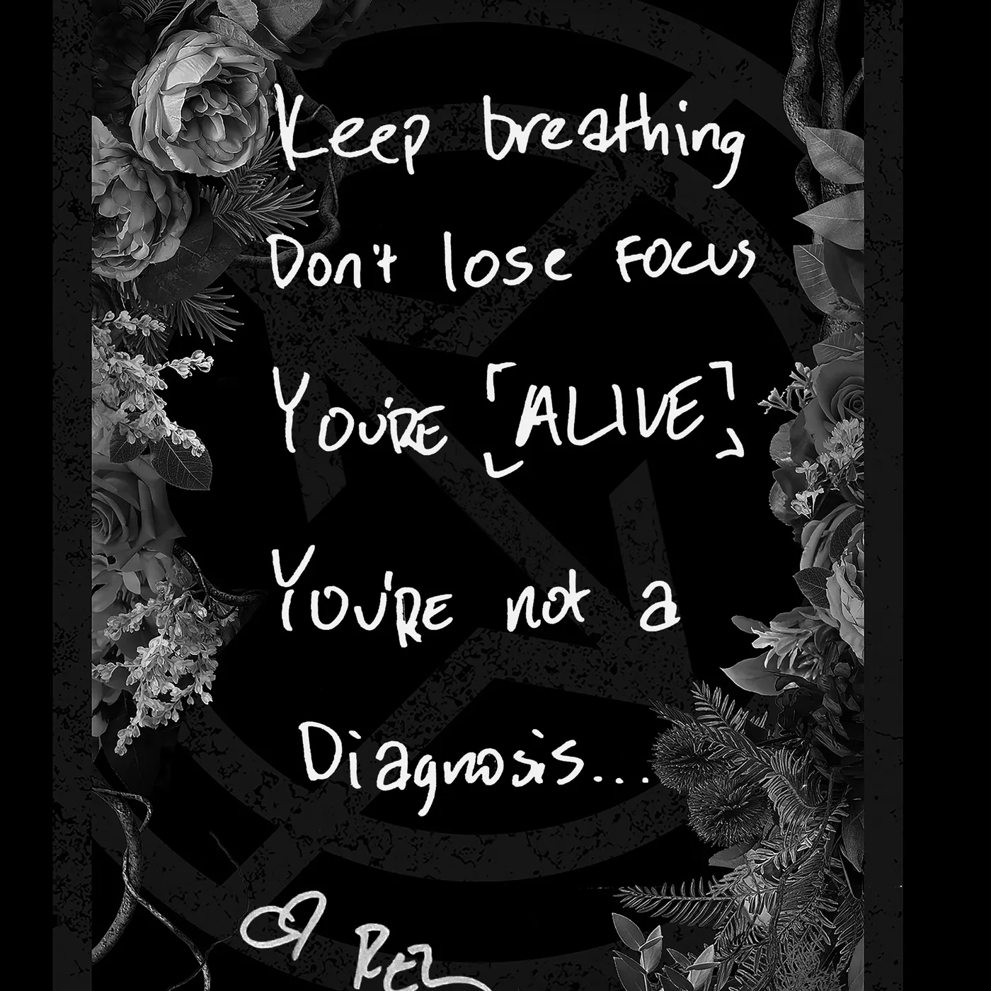 Icon For Hire Printed Lyric Sheet Poster