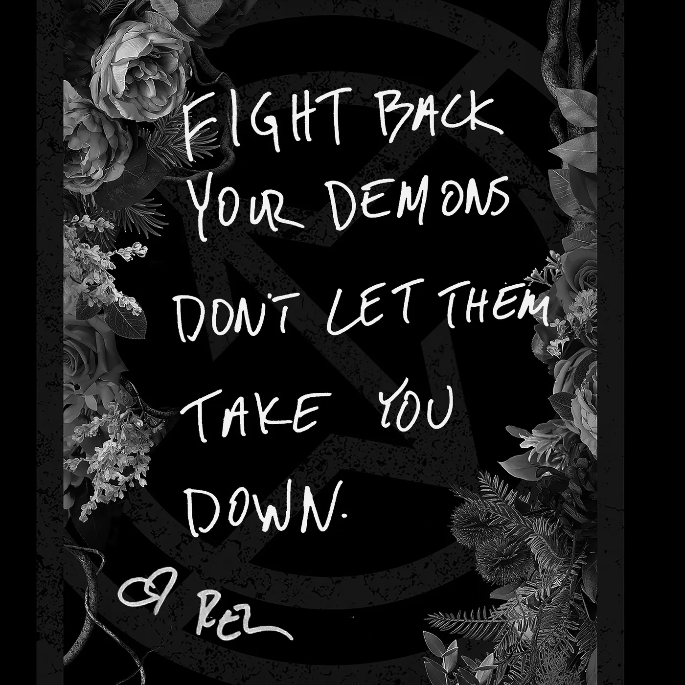 Icon For Hire Printed Lyric Sheet Poster