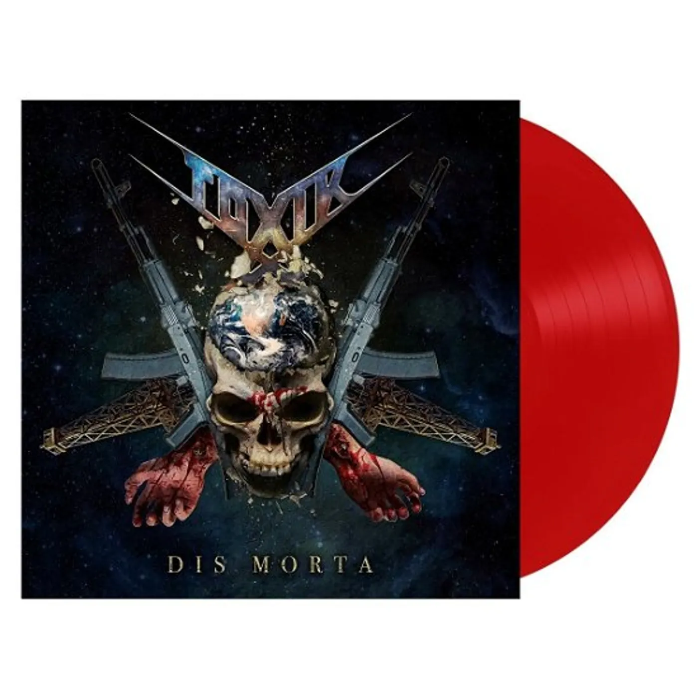 Toxik Dis Morta (Limited Edition, Red) Vinyl Record