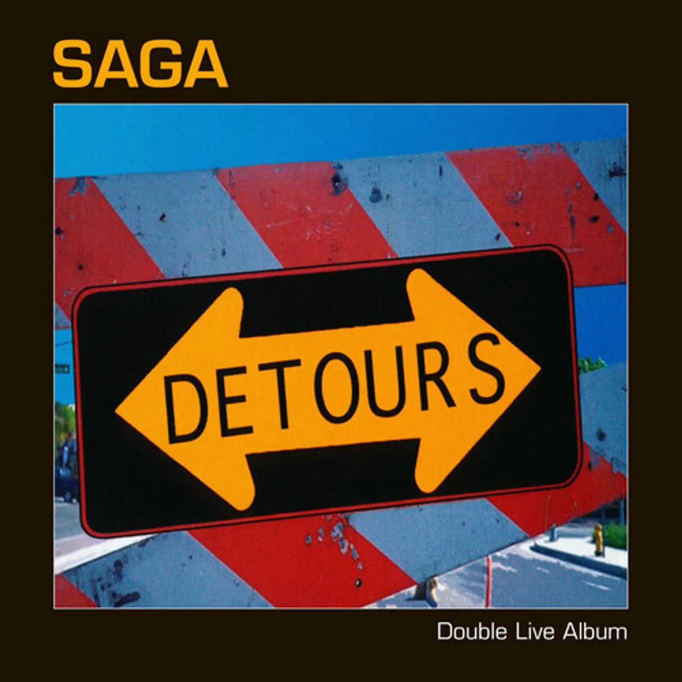 Saga DETOURS (LIVE) (2021 REISSUE/3LP) Vinyl Record
