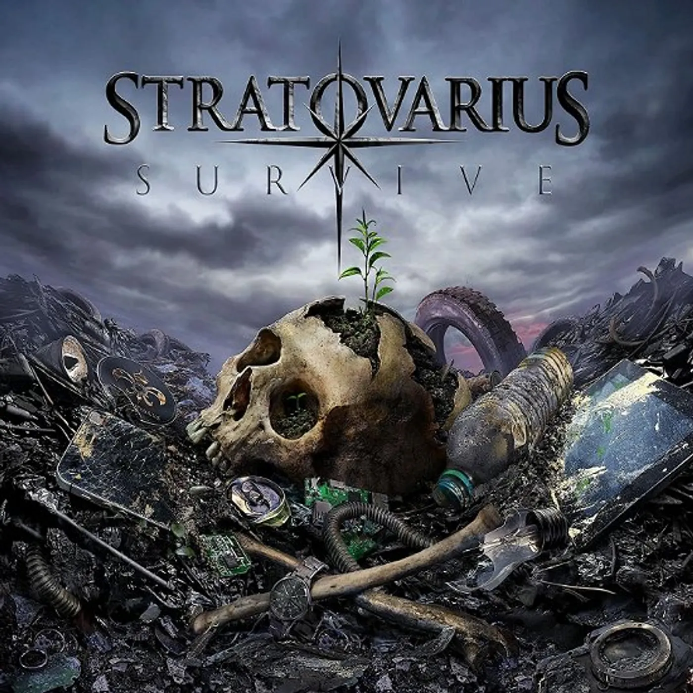 Stratovarius Survive (Limited/blue Curacao Vinyl/2LP) Vinyl Record