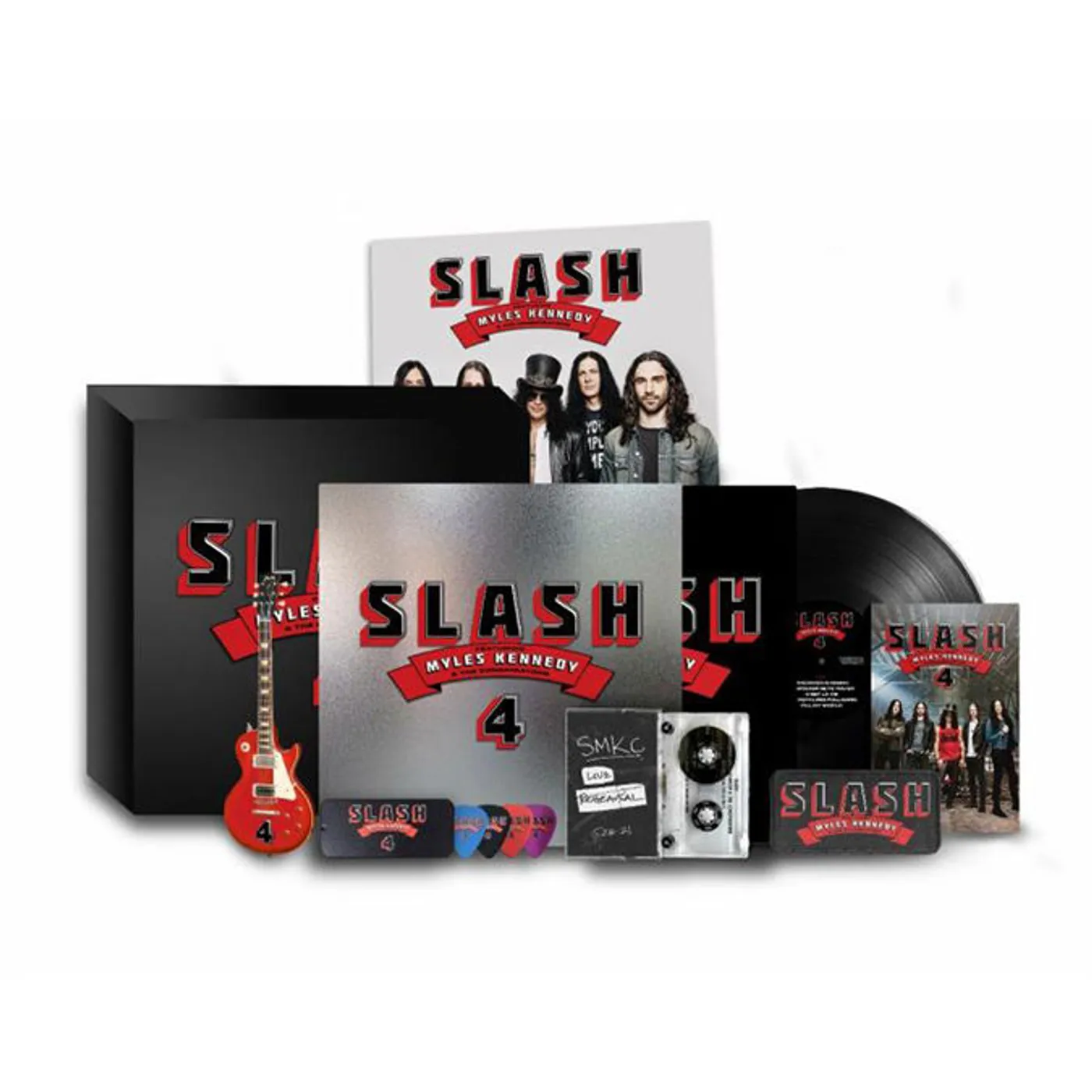 Slash 4 (FEAT. MYLES KENNEDY & THE CONSPIRATORS) (3LP BOX) Vinyl Record