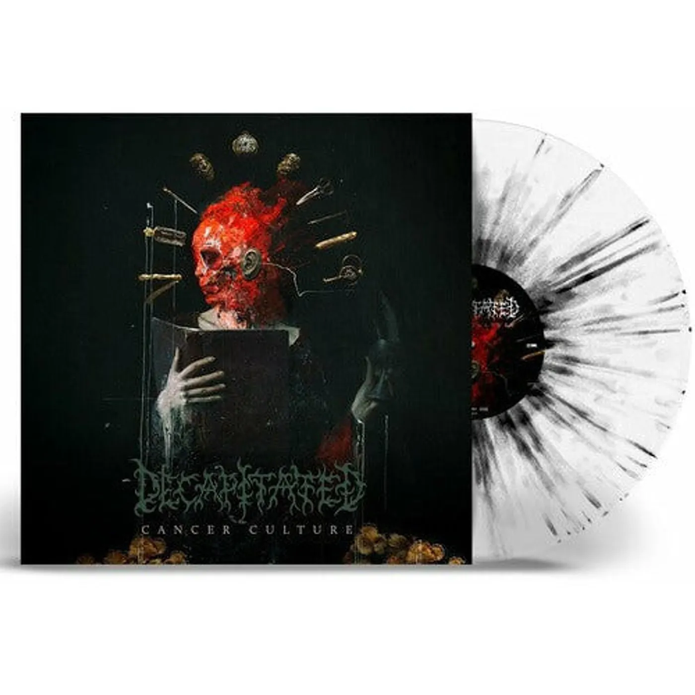 Decapitated Cancer Culture (clear w/ black splatter vinyl) vinyl record