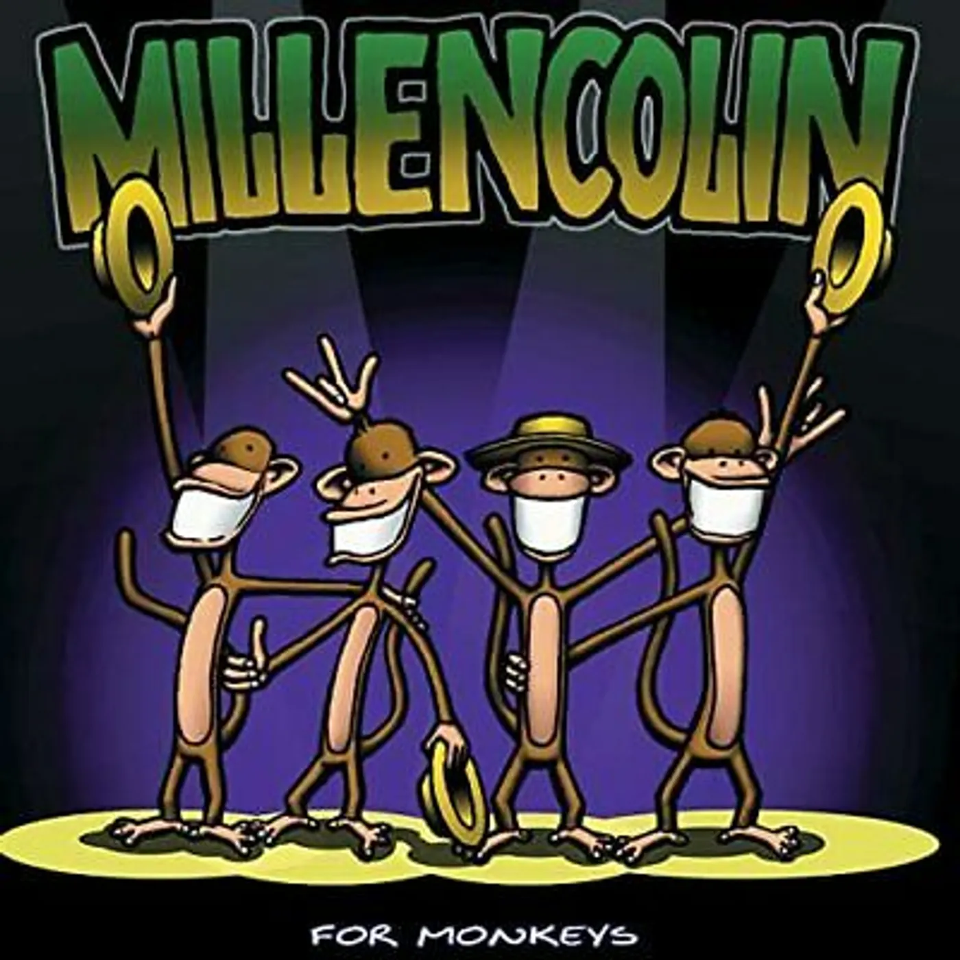 Millencolin For Monkeys (Anniv. ED/Psychedelic green vinyl) vinyl record
