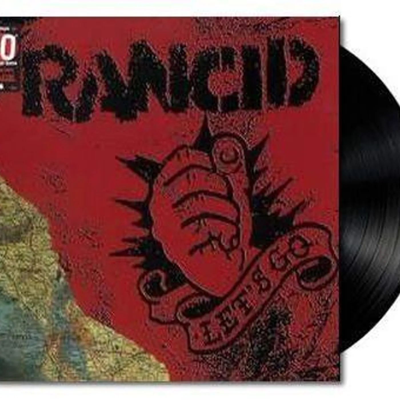 Rancid LET'S GO (20TH ANNIVERSARY REISSUE) Vinyl Record