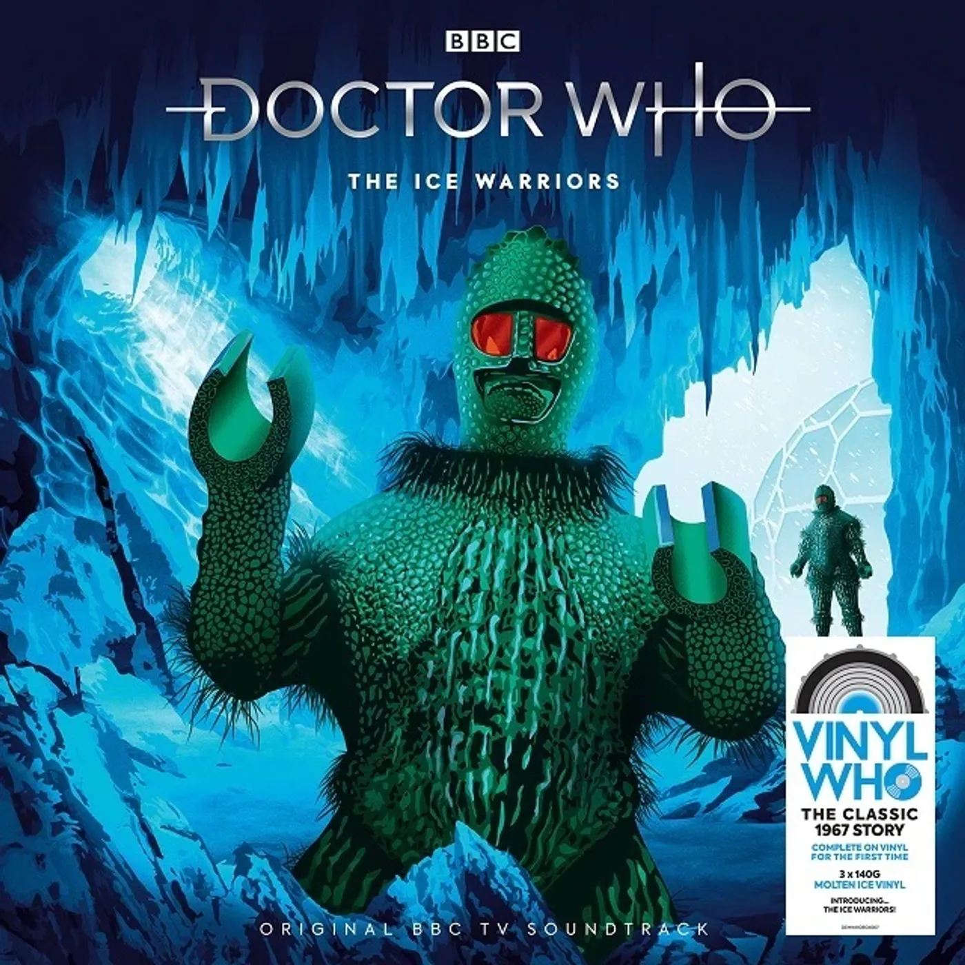 Doctor Who - The Ice Warriors (140g/Coloured Vinyl/3LP) Vinyl Record