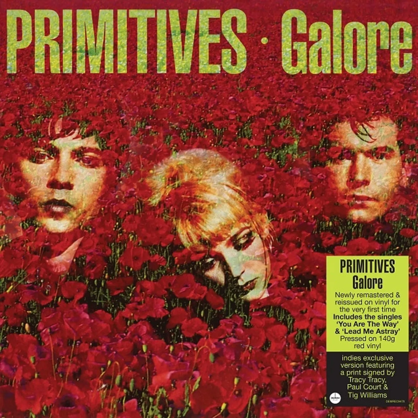 The Primitives GALORE (180G/RED VINYL) Vinyl Record