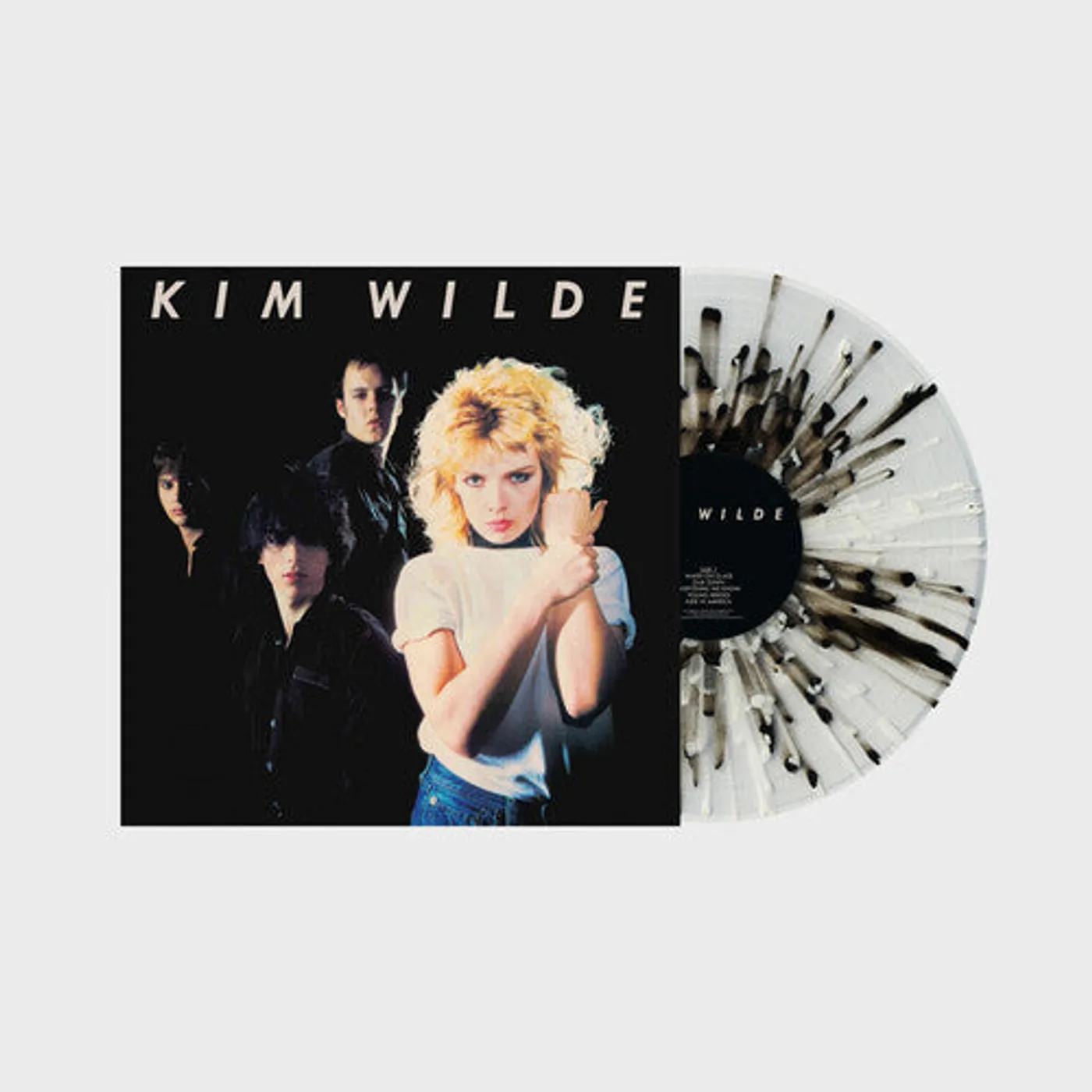 KIM WILDE (CLEAR W/ BLACK SPLATTER VINYL) Vinyl Record