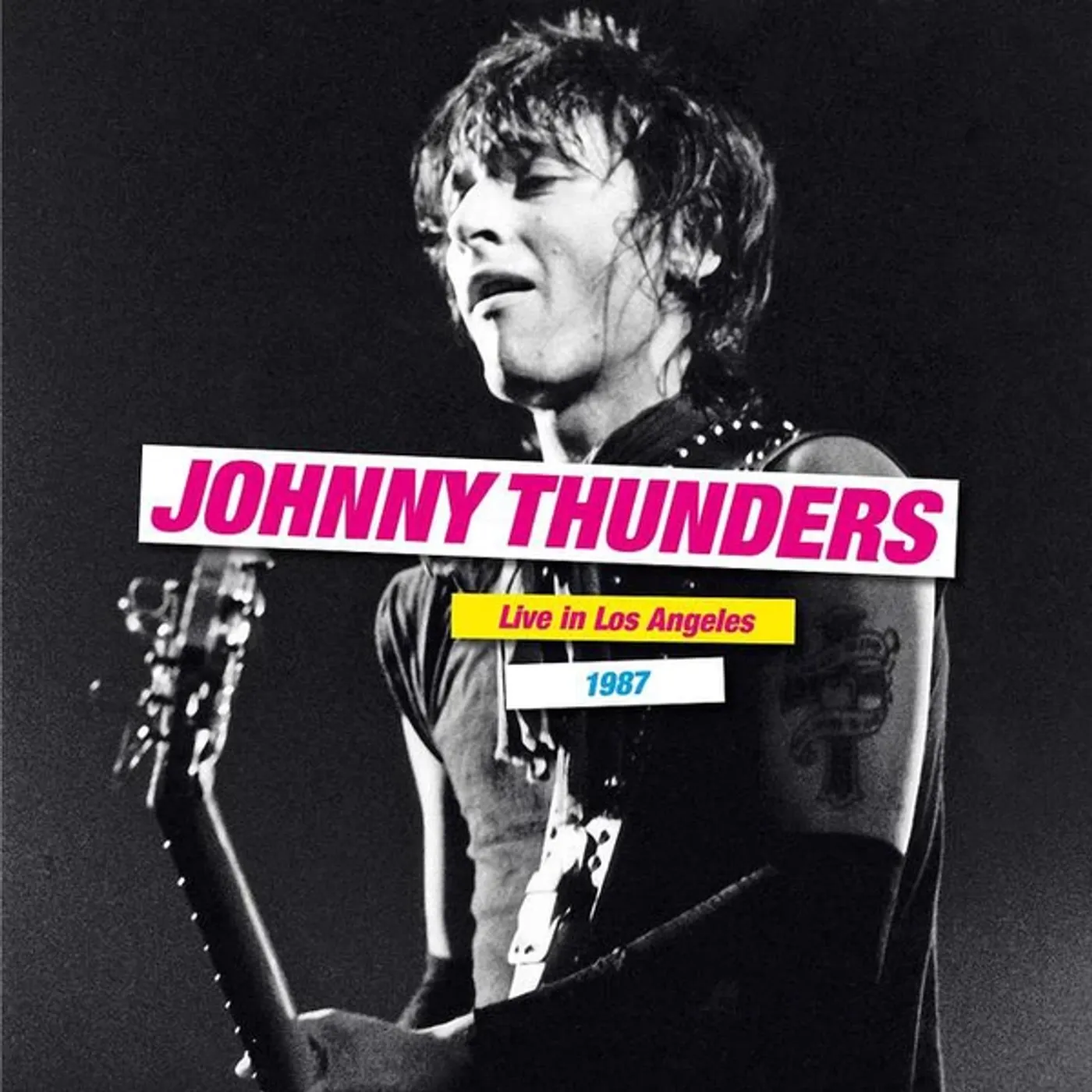 Johnny Thunders LIVE IN LOS ANGELES 1987 Vinyl Record