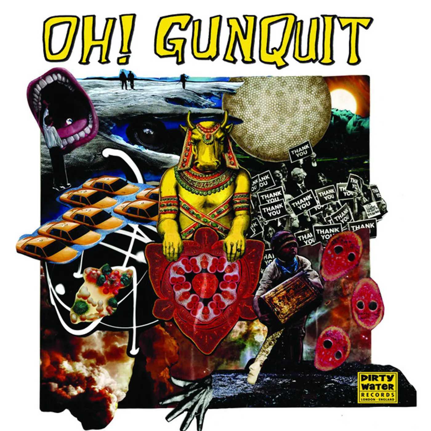 Oh! Gunquit EAT YUPPIES & DANCE Vinyl Record