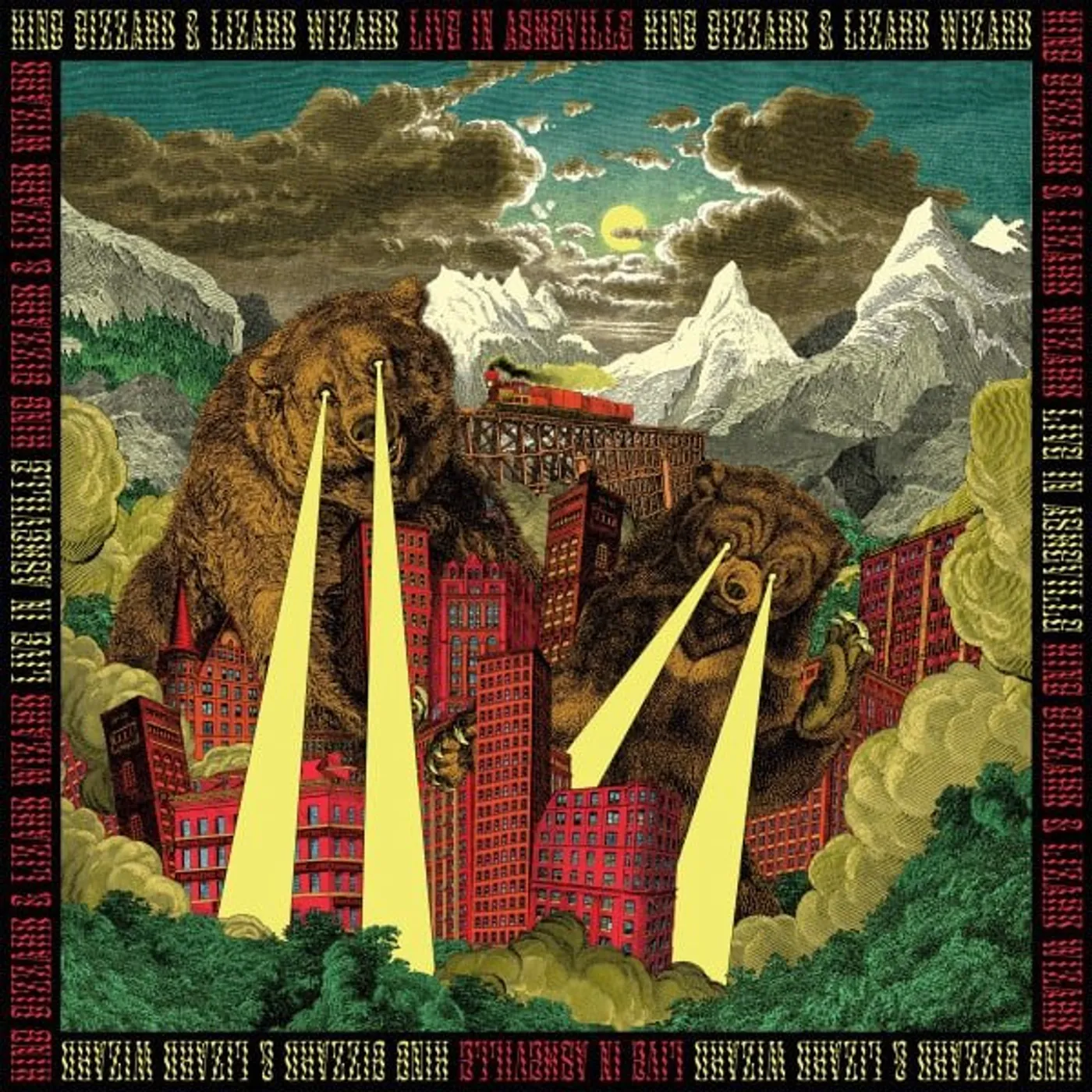 King Gizzard & The Lizard Wizard Live In Asheville '19 (Fuzz Club Official Bootleg / 3 LP) Box Set (Vinyl)