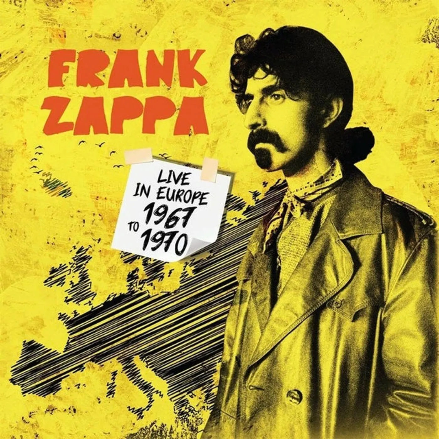 Frank Zappa Live In Europe 1967 - 1970 (6LP / Orange) Box Set (Vinyl)