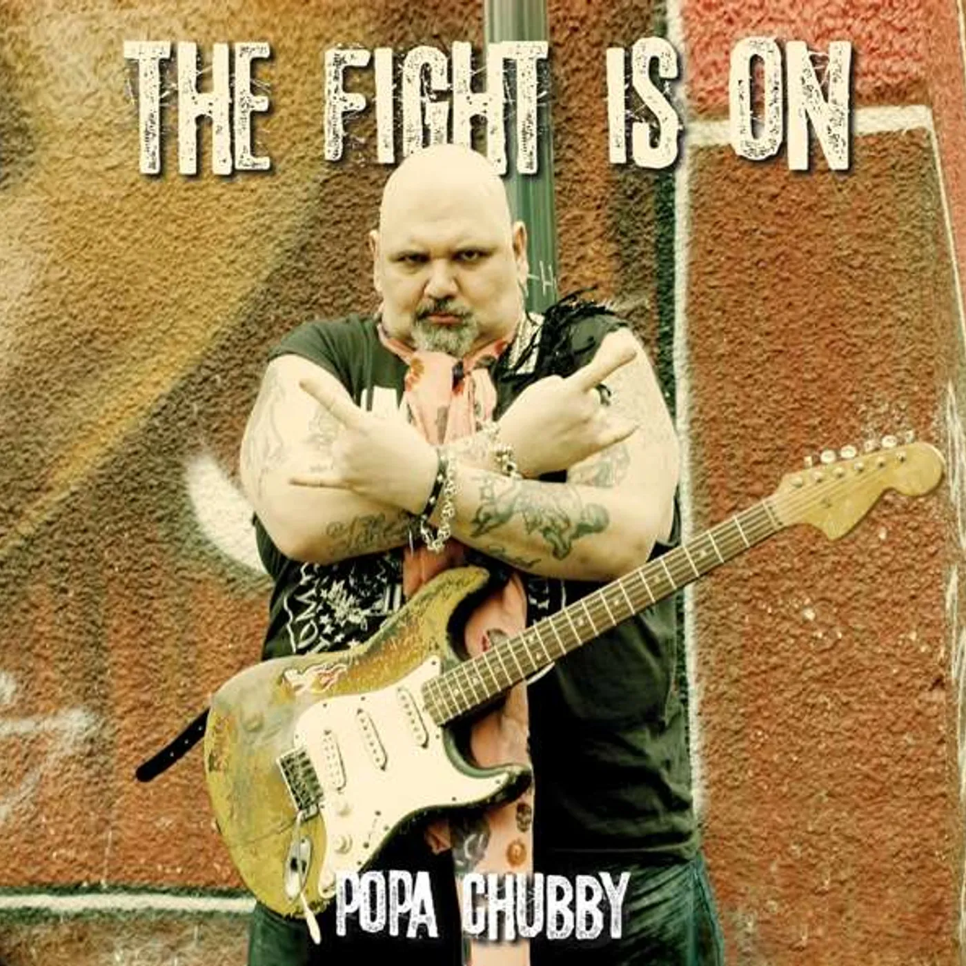 Popa Chubby FIGHT IS ON Vinyl Record