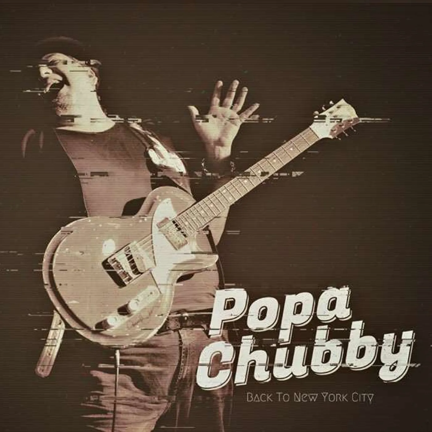 Popa Chubby BACK TO NEW YORK CITY (2 LP) Vinyl Record