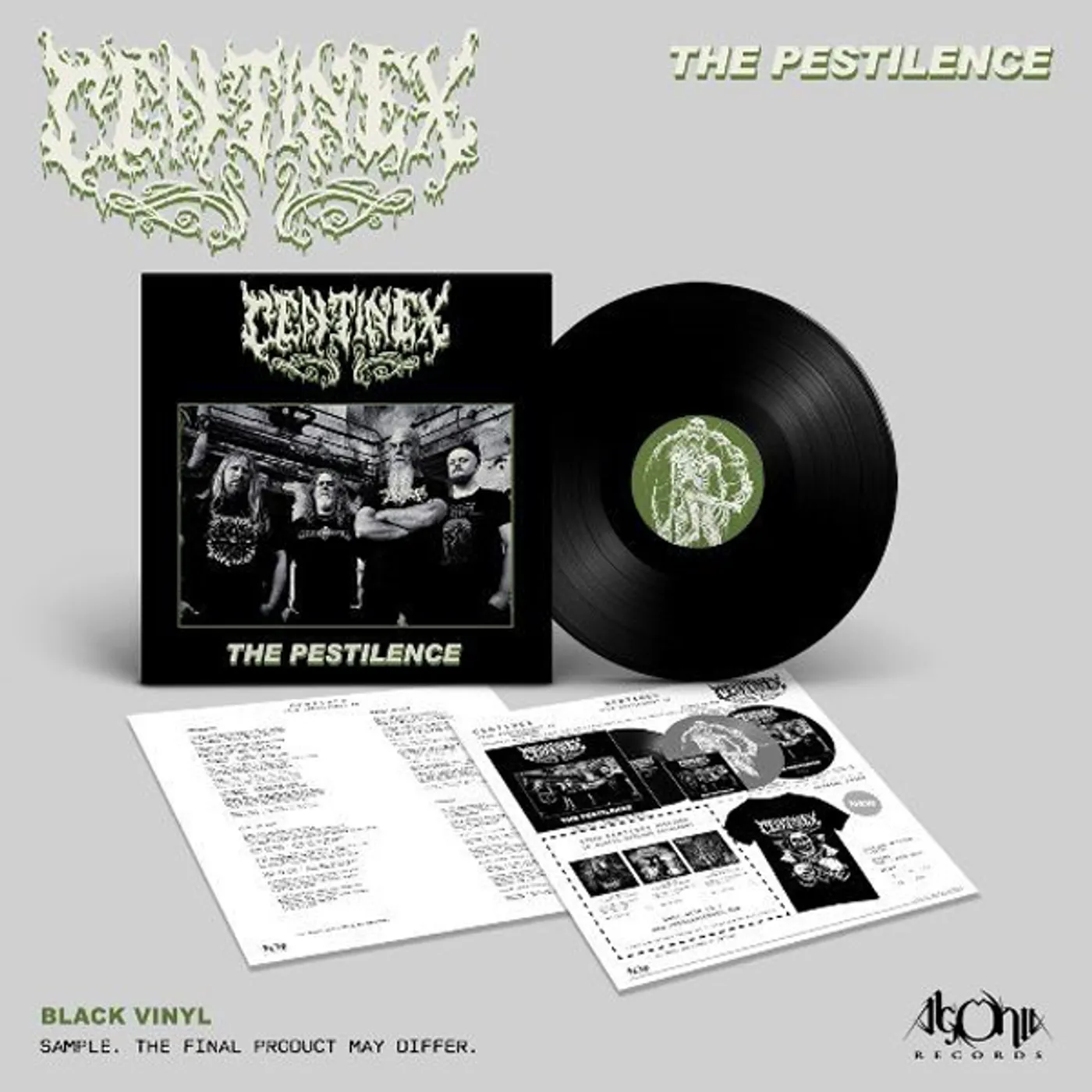 Centinex PESTILENCE Vinyl Record