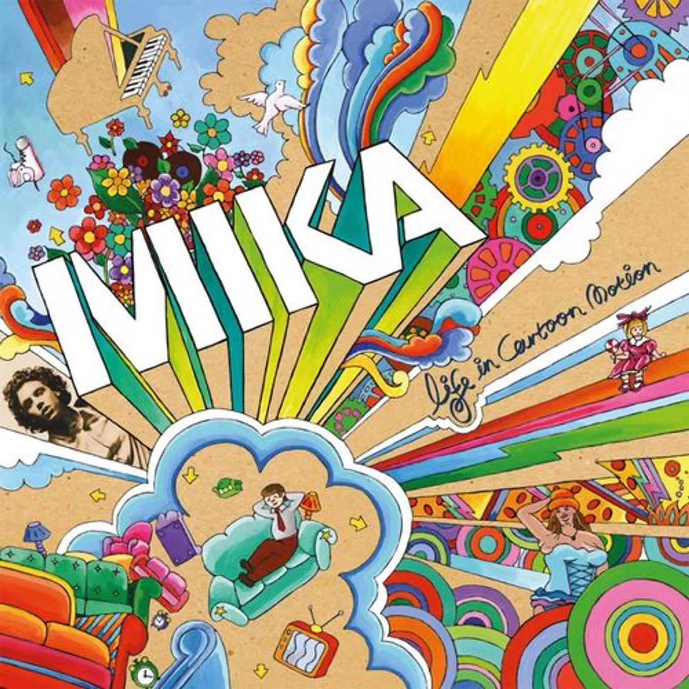 MIKA LIFE IN CARTOON MOTION (180G) Vinyl Record