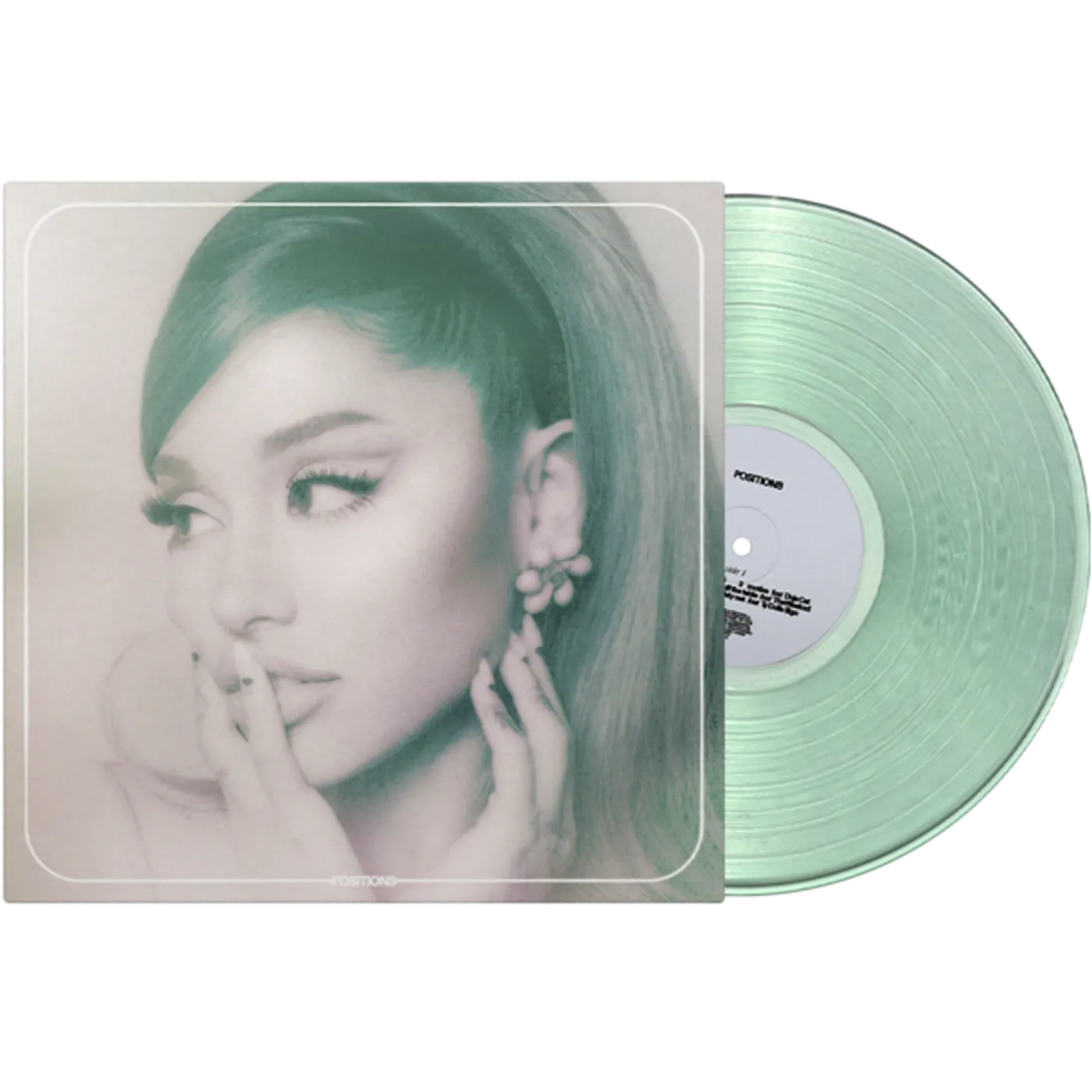Ariana Grande Positions (Coke Bottle Clear Vinyl Record)
