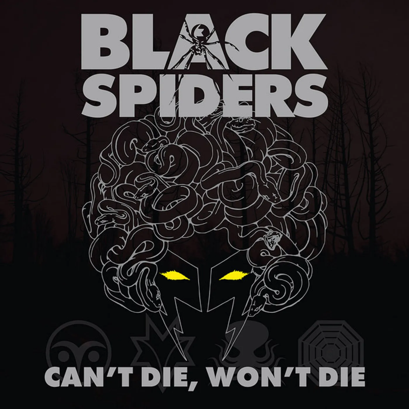 Black Spiders Can't Die, Won't Die (Color) (Import) Vinyl Record