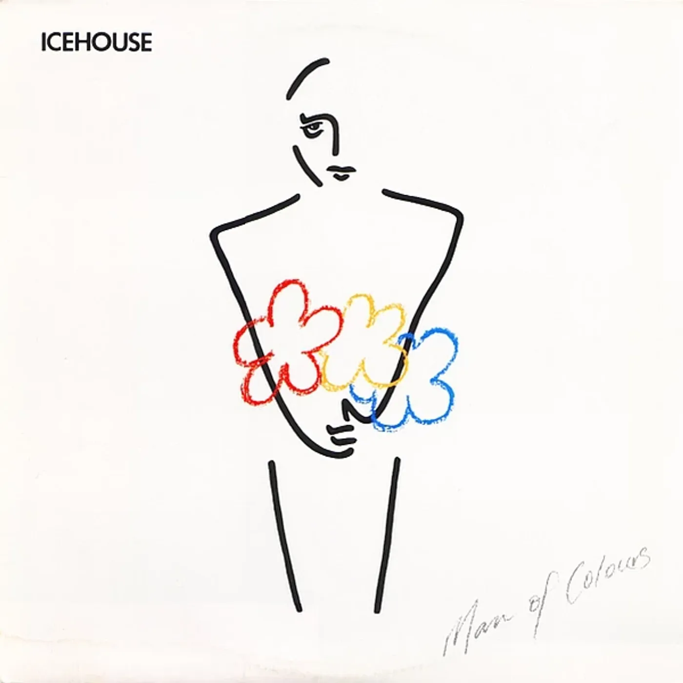 ICEHOUSE MAN OF COLOURS (RED VINYL) Vinyl Record