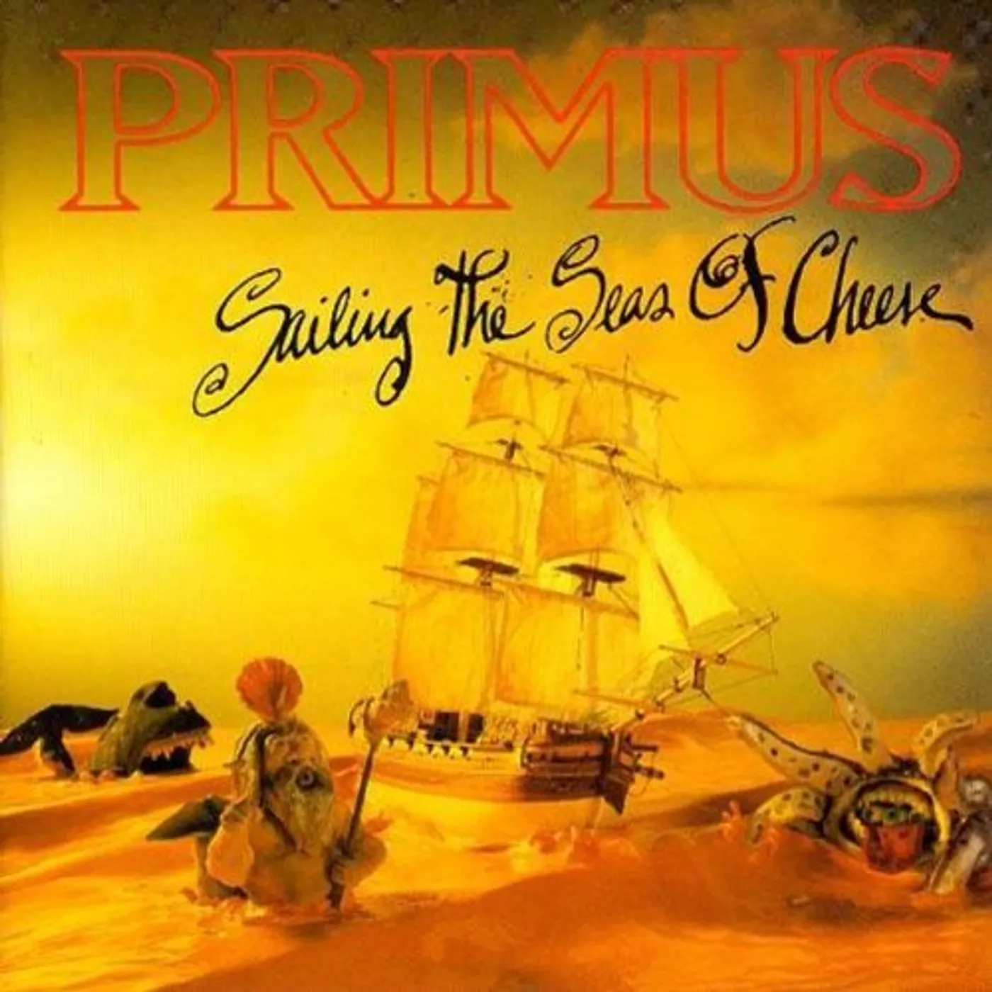 Primus Sailing Seas Of Cheese vinyl record
