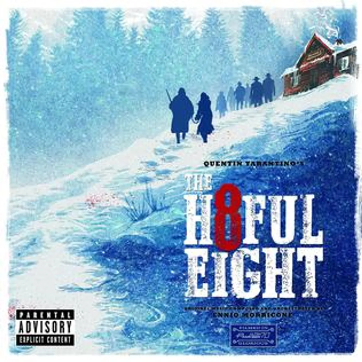 Ennio Morricone HATEFUL EIGHT Original Soundtrack Vinyl Record
