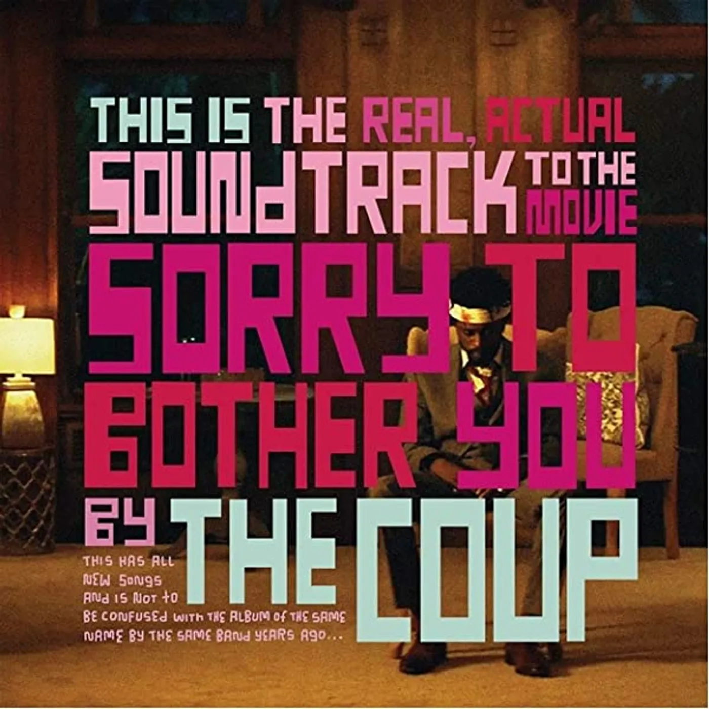 Coup SORRY TO BOTHER YOU Original Soundtrack (2 DIFFERENT COVERS/RANDOMLY PACKED/180G/WHITE VINYL) Vinyl Record
