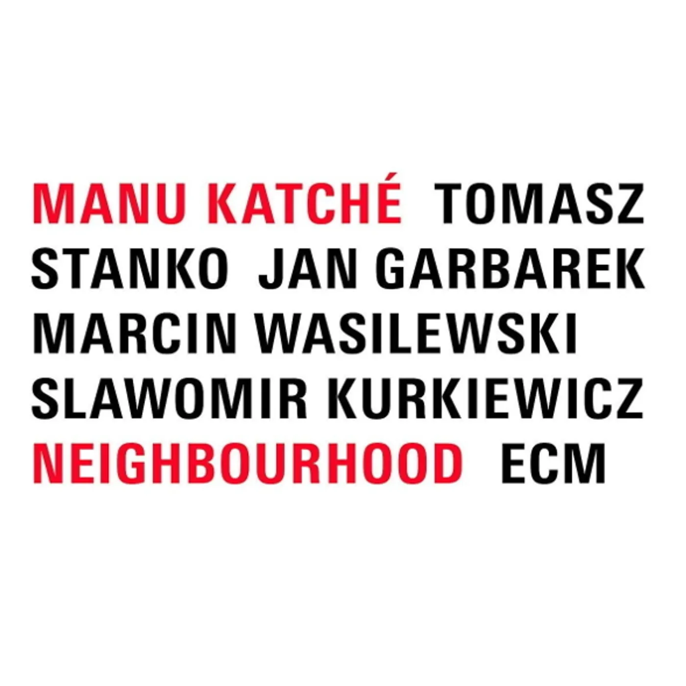 Manu Katche Neighbourhood Vinyl Record