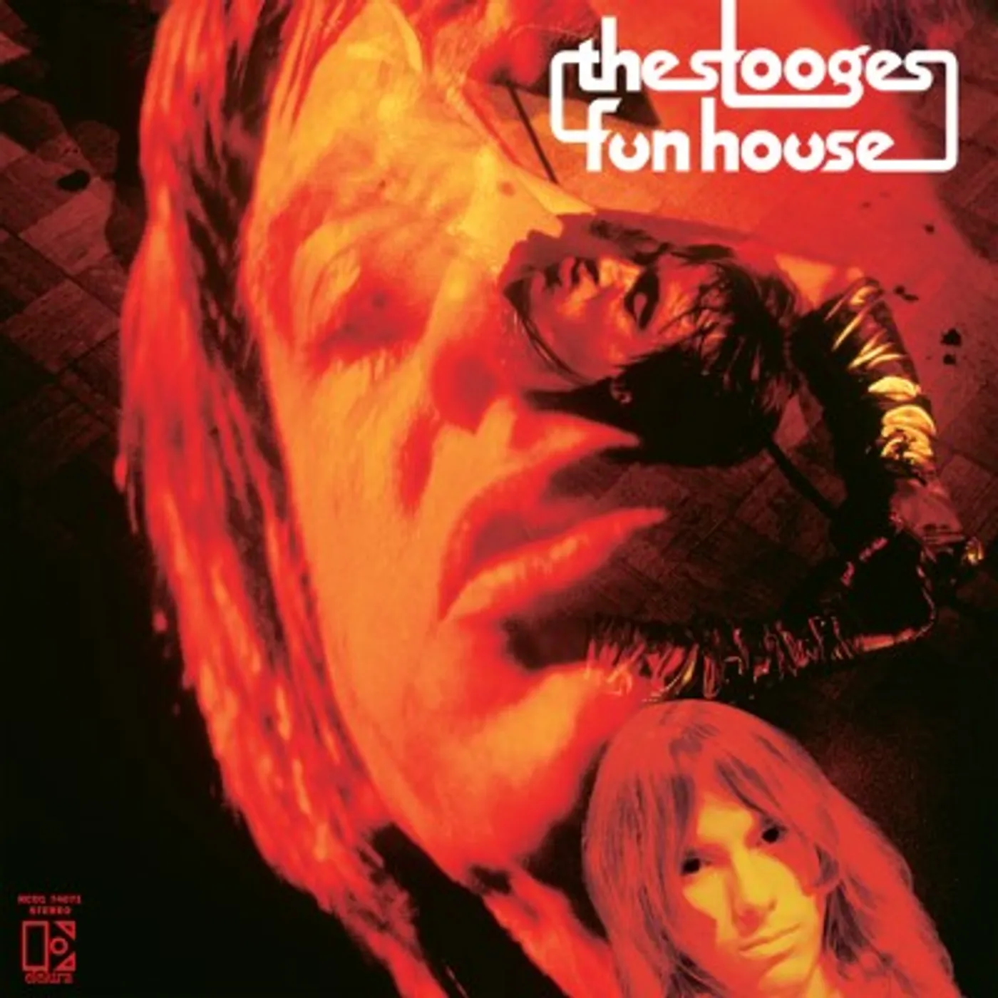 The Stooges FUN HOUSE (SOLID RED OPAQUE/BLACK HALF & HALF VINYL/140G) (ROCKTOBER) Vinyl Record