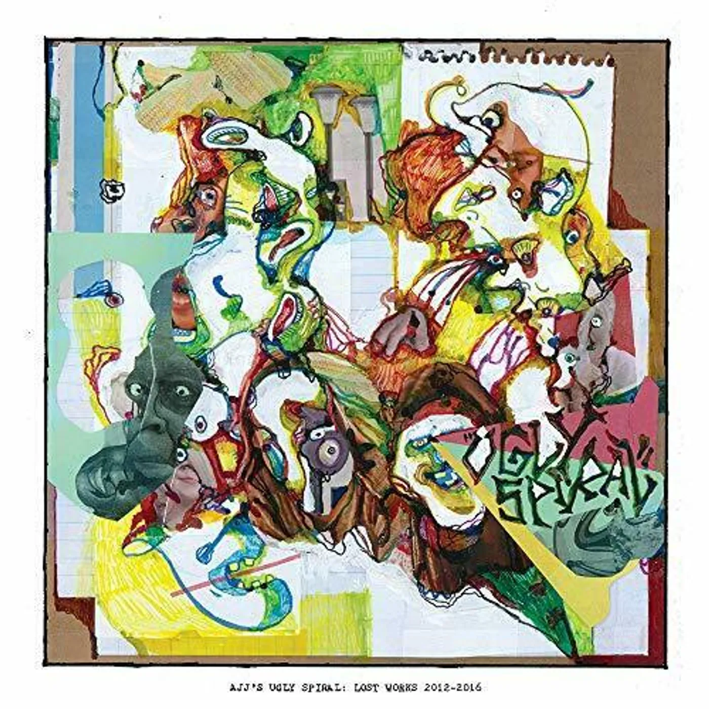 AJJ UGLY SPIRAL: LOST WORKS 2012-2016 (LP) Vinyl Record