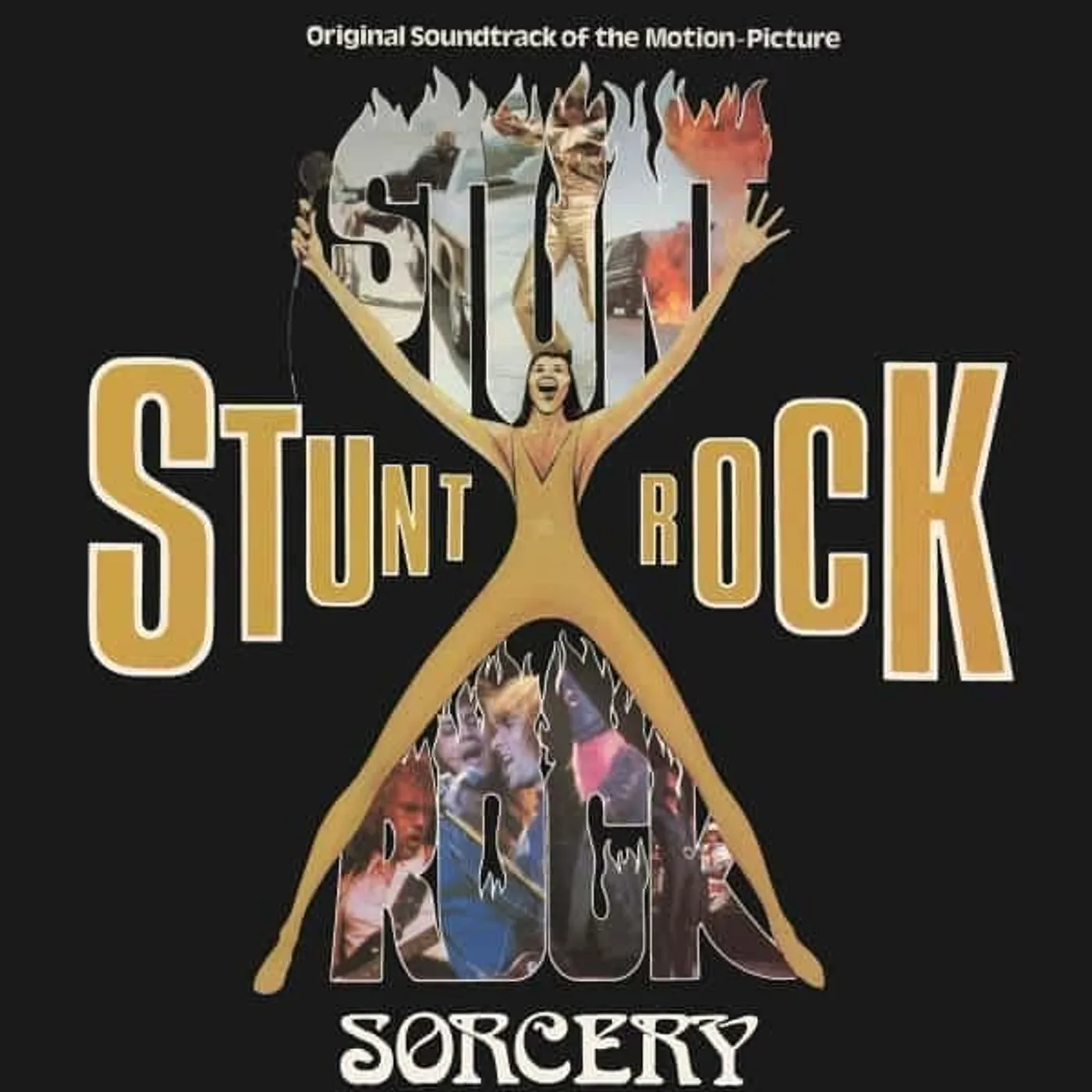Sorcery STUNT ROCK Original Soundtrack Vinyl Record