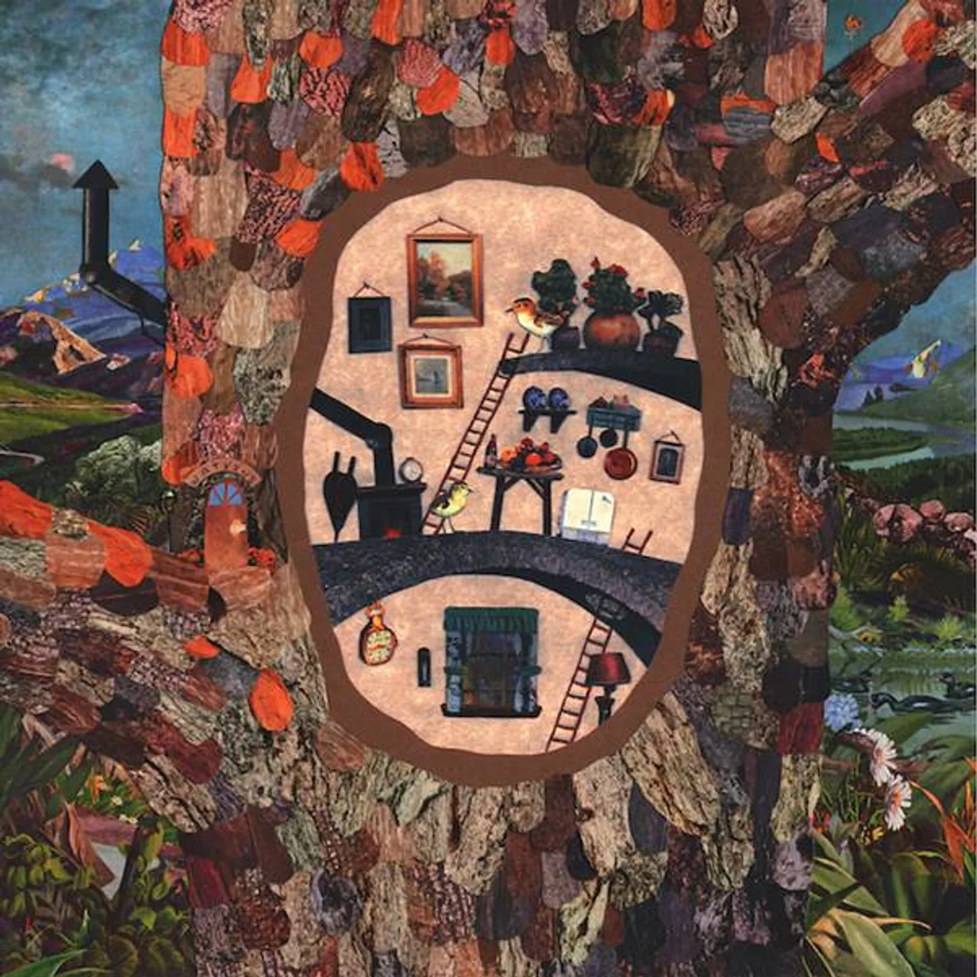 Sara Watkins UNDER THE PEPPER TREE (NEON PINK WITH METALLIC SILVER VINYL) (I) Vinyl Record