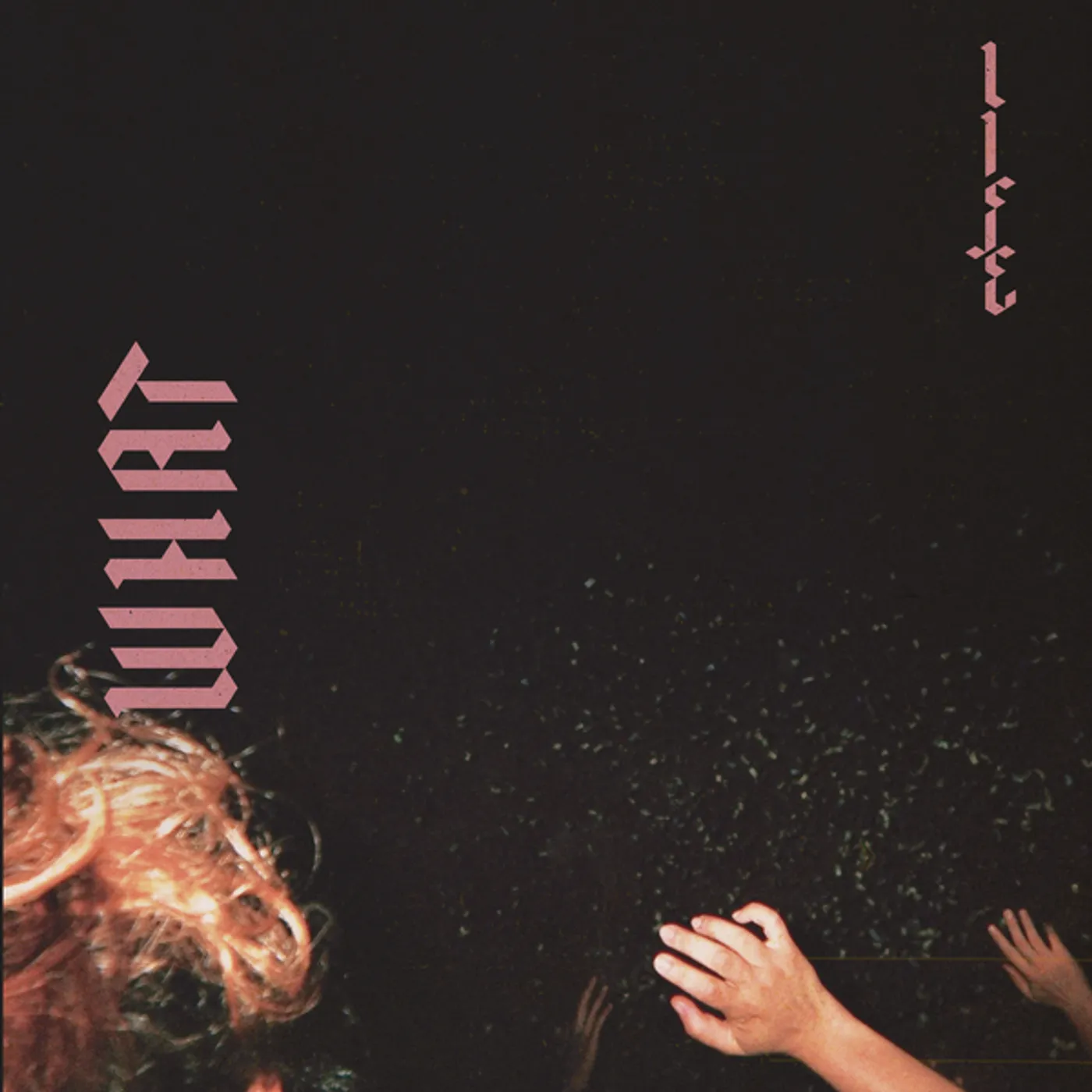 Club Night WHAT LIFE (OPAQUE PINK WITH BLACK SMOKE VINYL) Vinyl Record