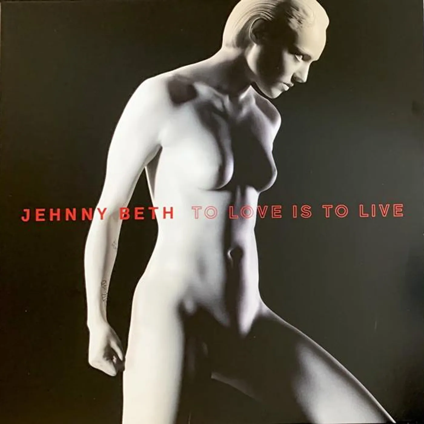 Jehnny Beth TO LOVE IS TO LIVE (RED VINYL) Vinyl Record