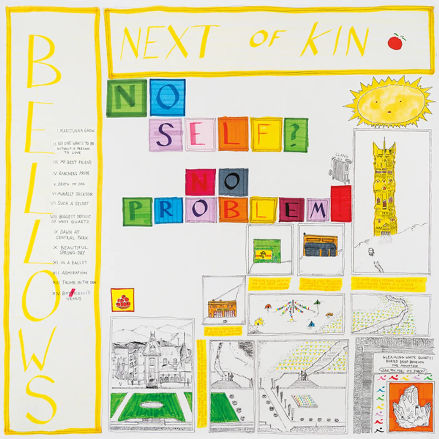 Bellows Next Of Kin (Limited Clear vinyl) vinyl record