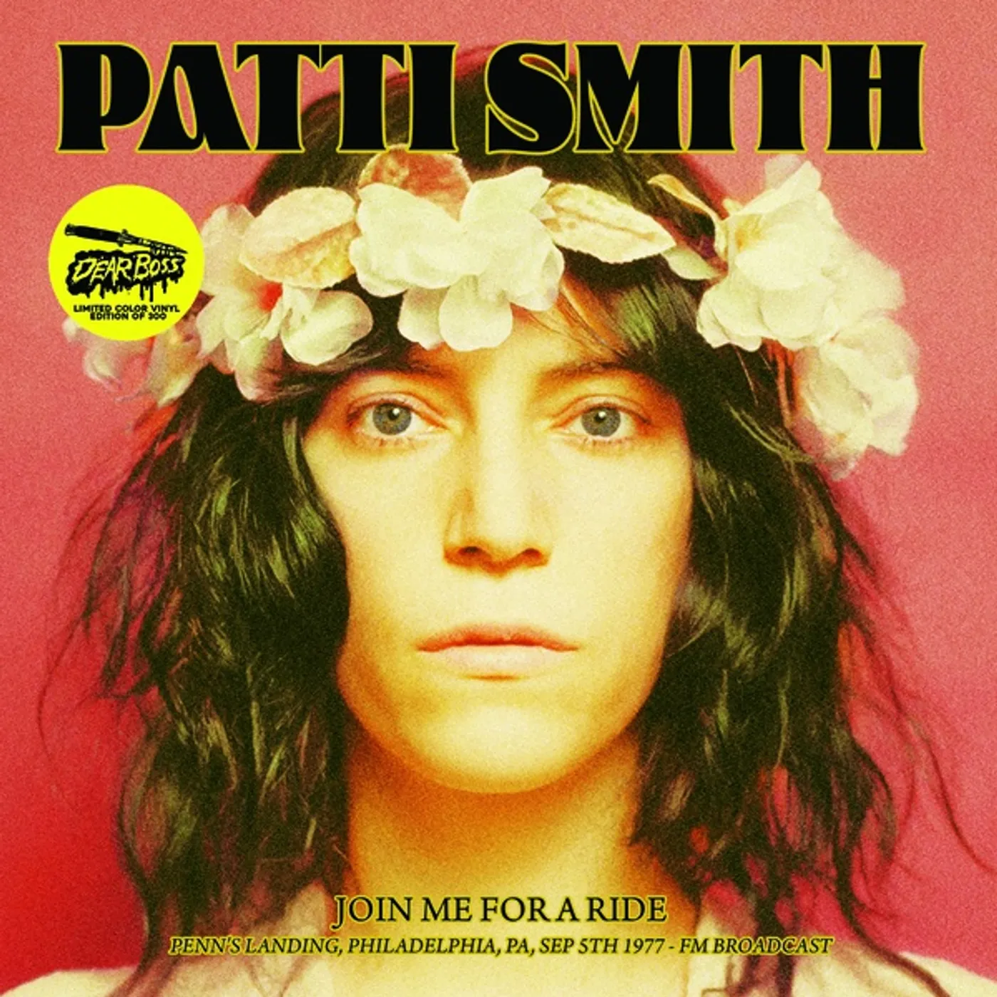Patti Smith Join Me For A Ride (Colored) Vinyl Record