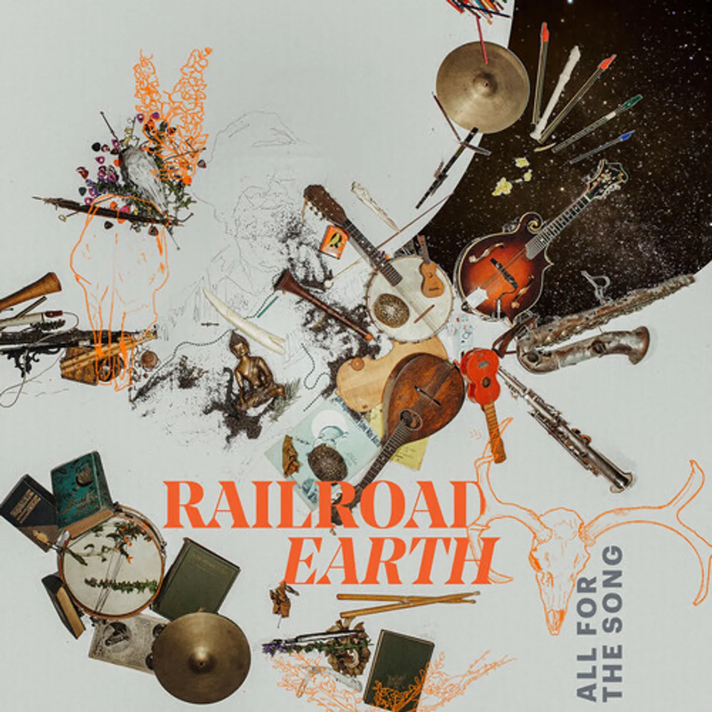 Railroad Earth ALL FOR THE SONG (2LP) Vinyl Record