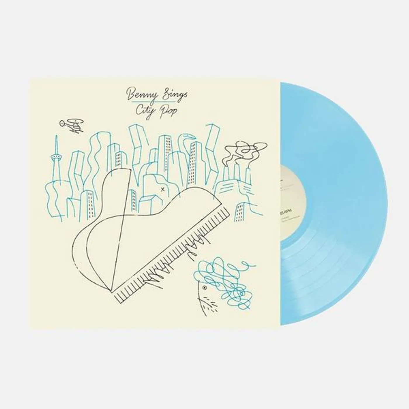 Benny Sings CITY POP (BABY BLUE VINYL) Vinyl Record