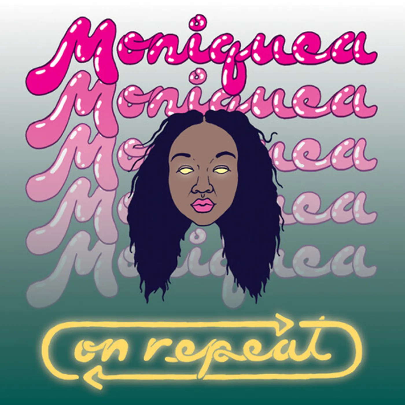 Moniquea On Repeat vinyl record