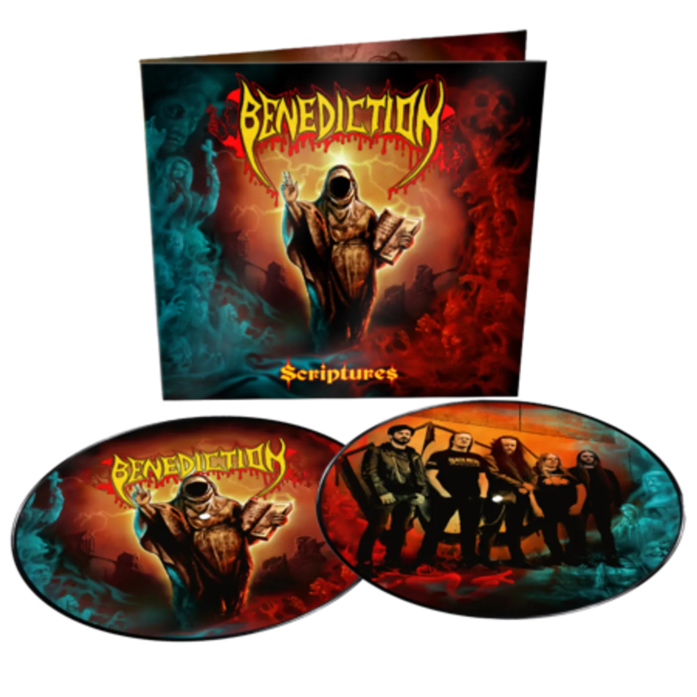 Benediction SCRIPTURES (2LP/PICTURE DISC/GATEFOLD) Vinyl Record