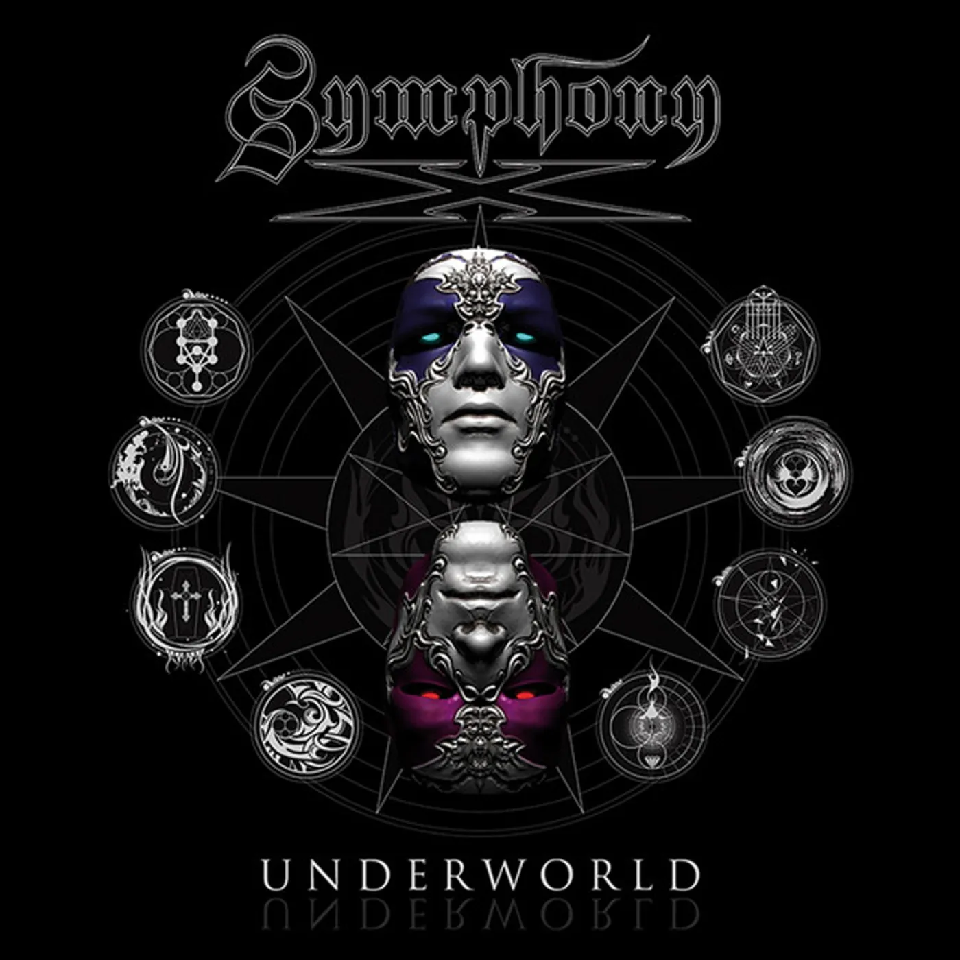 Symphony X UNDERWORLD (BLUE VINYL/2LP) Vinyl Record