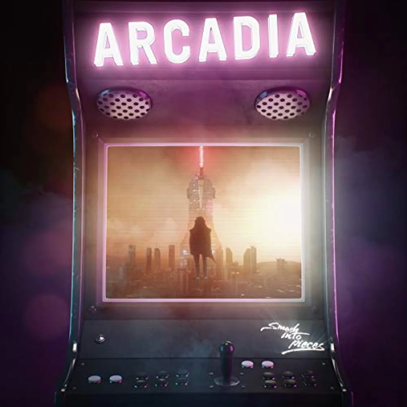 Smash Into Pieces ARCADIA (PURPLE) Vinyl Record