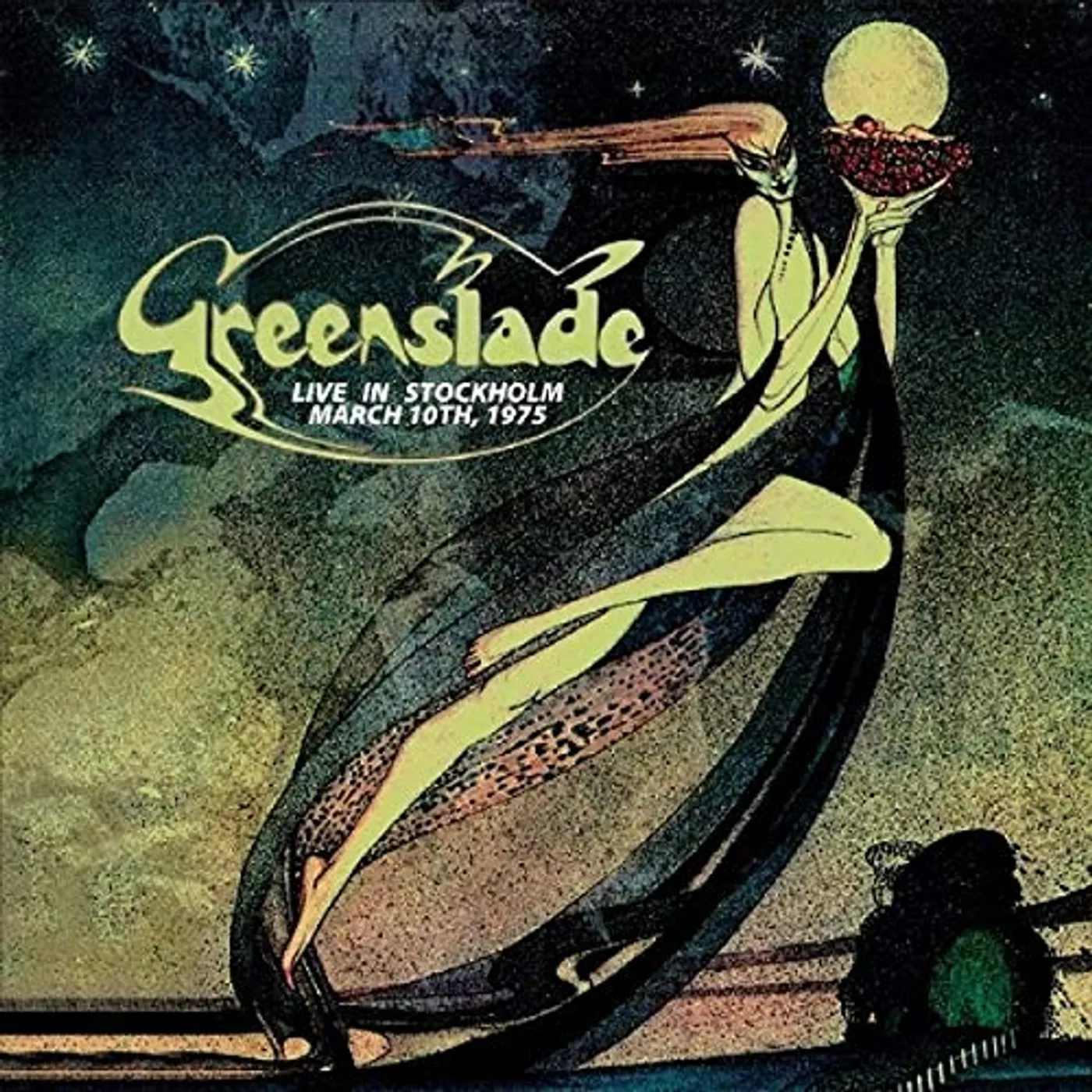 Greenslade LIVE IN STOCKHOLM 1975 Vinyl Record