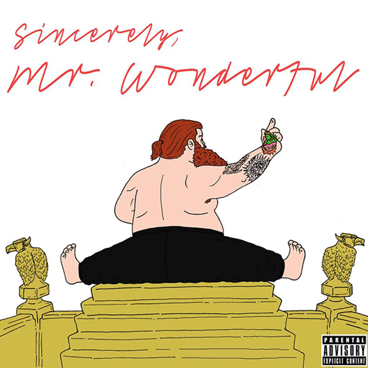 Action Bronson Mr. Wonderful (X) Vinyl Record