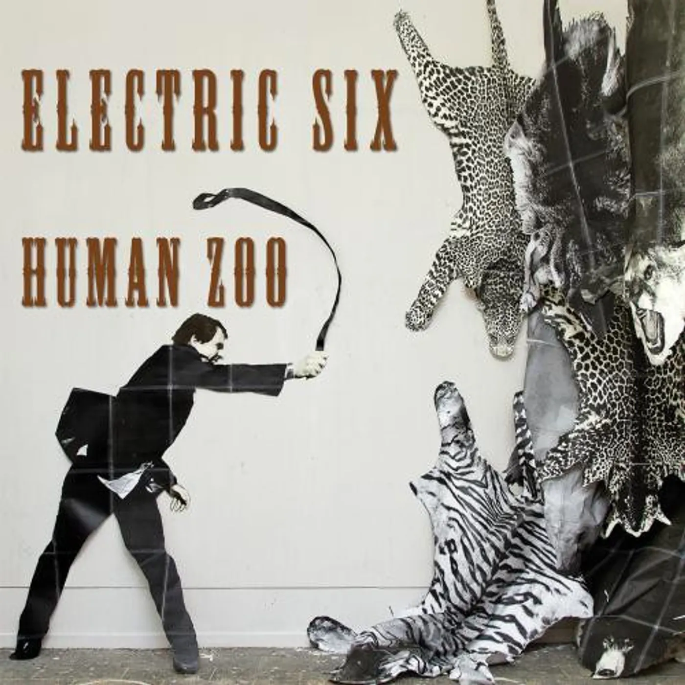 Electric Six Human Zoo vinyl record - limited edition