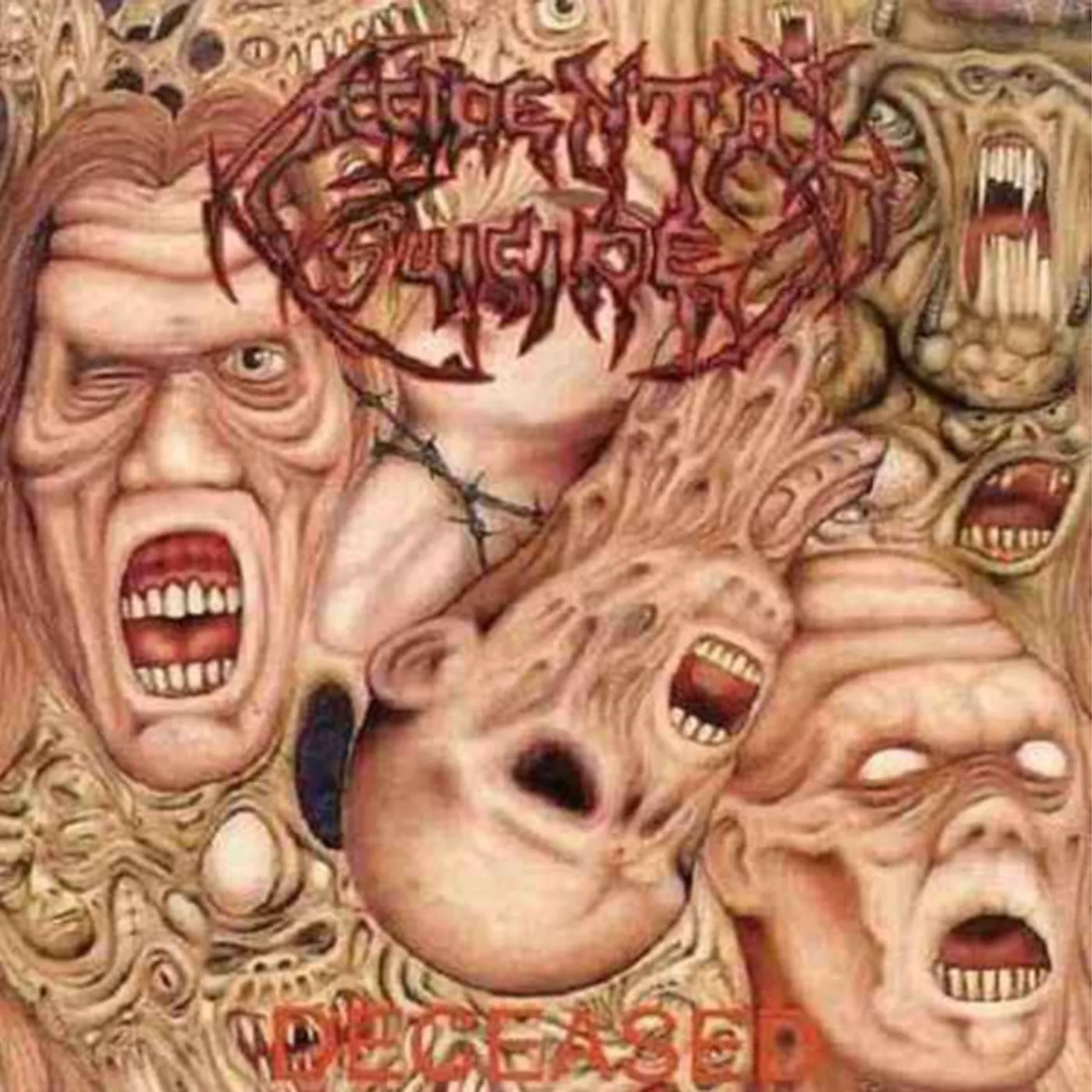 Accidental Suicide DECEASED Vinyl Record