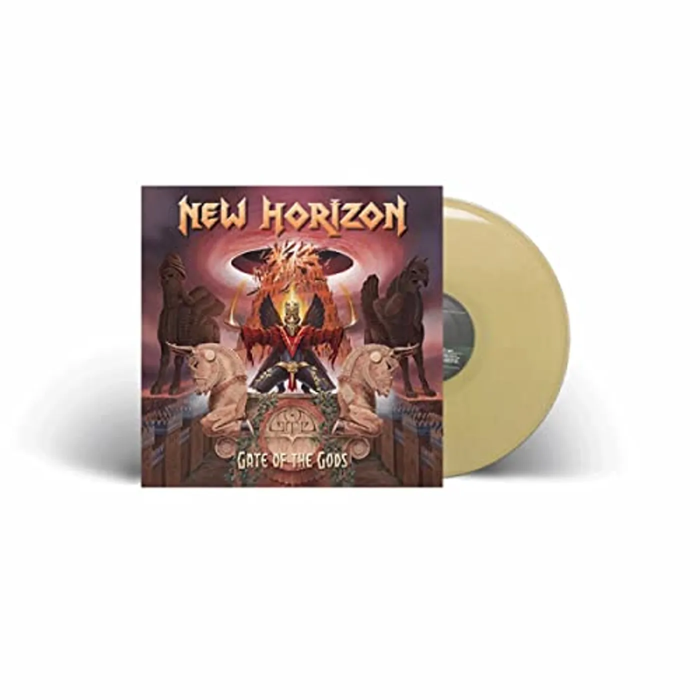 New Horizon GATE OF THE GODS (GOLD VINYL) Vinyl Record
