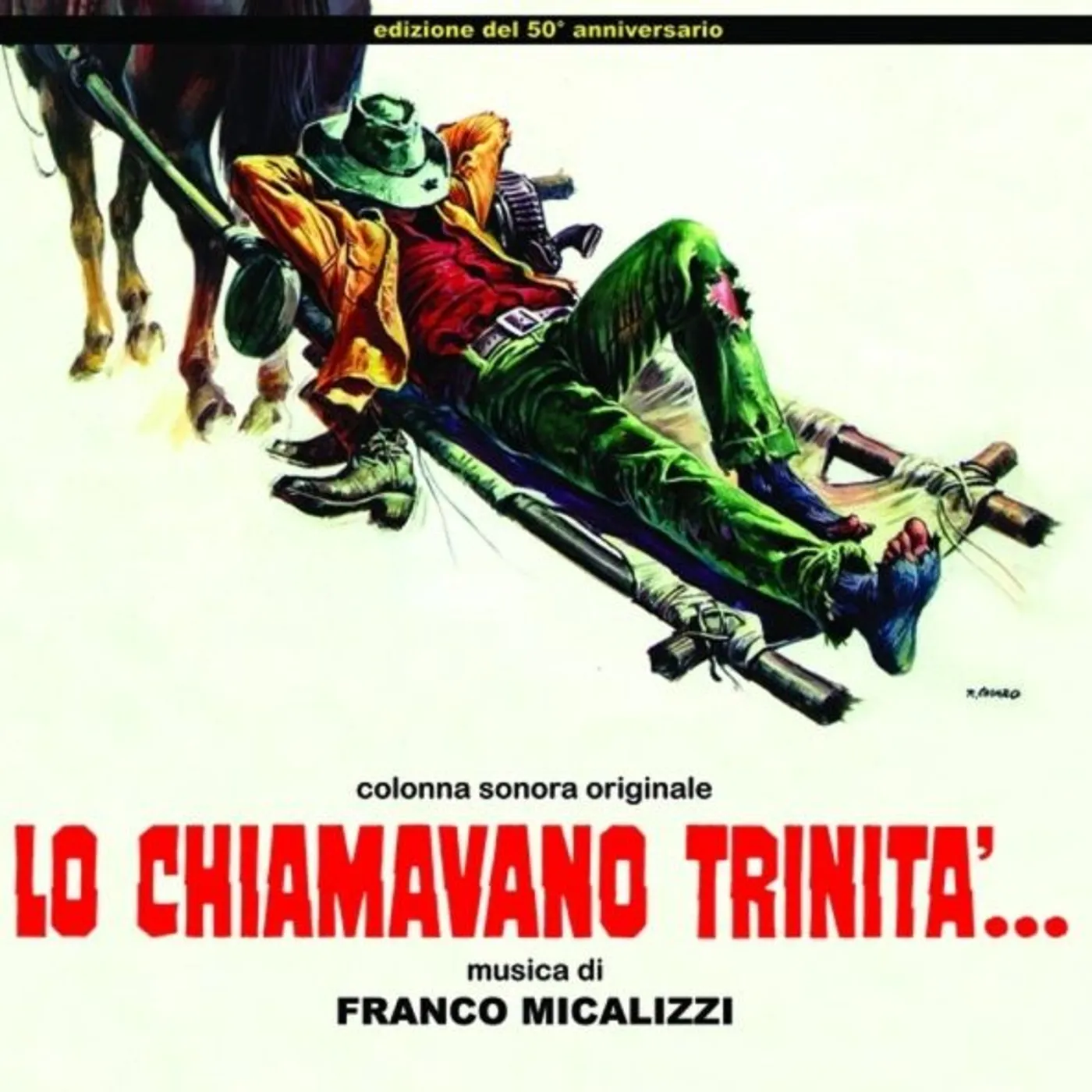 Franco Micalizzi Lo Chiamavano Trinita - Original Soundtrack (180g/Color Vinyl) Vinyl Record